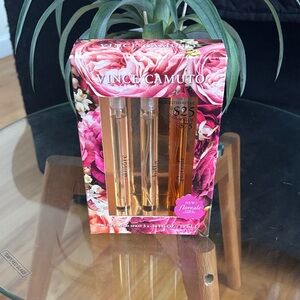 Vince Camuto Floral Fragrance Trio - Pink and Gold
